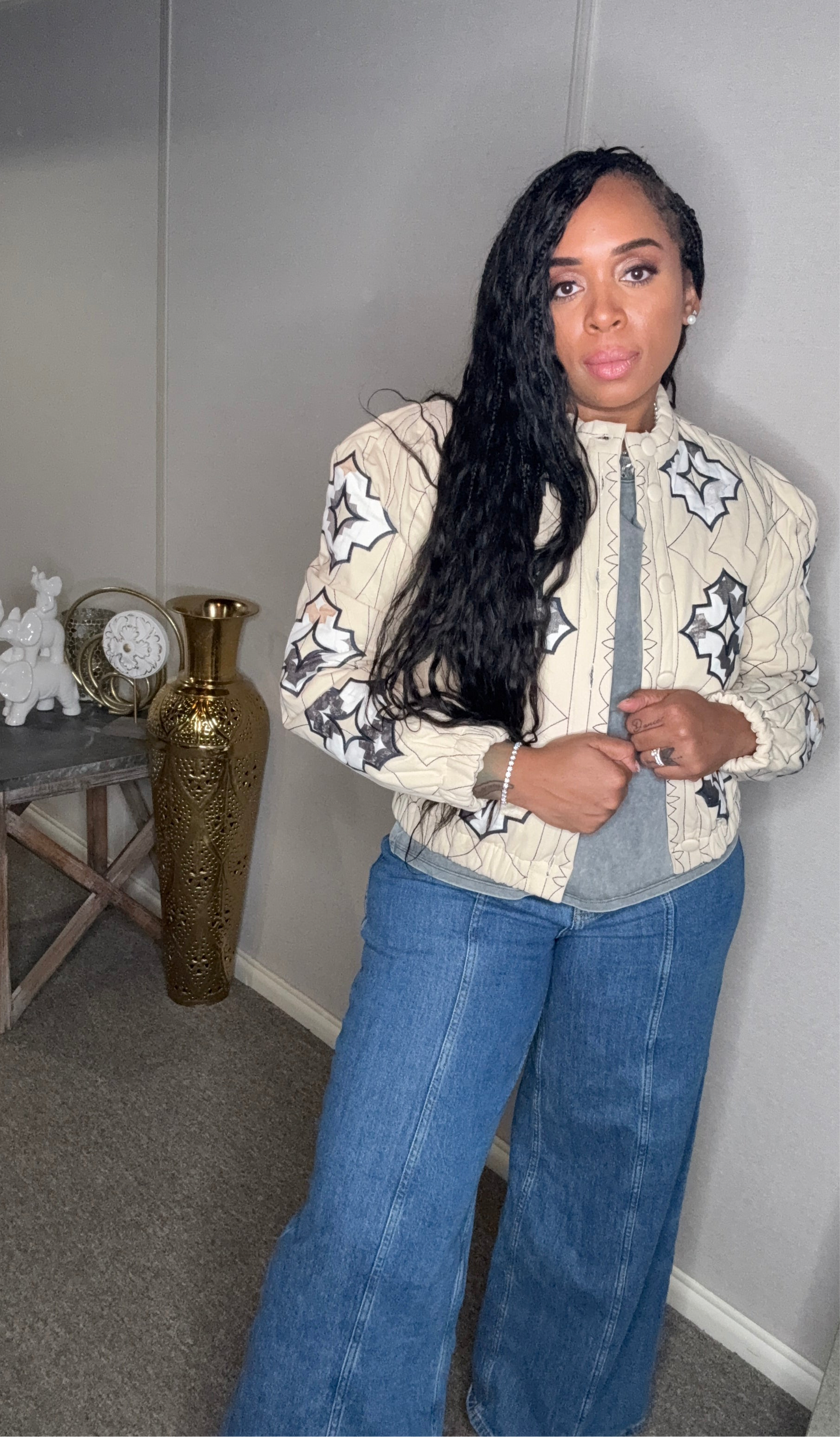 Aztec Quilted Jacket