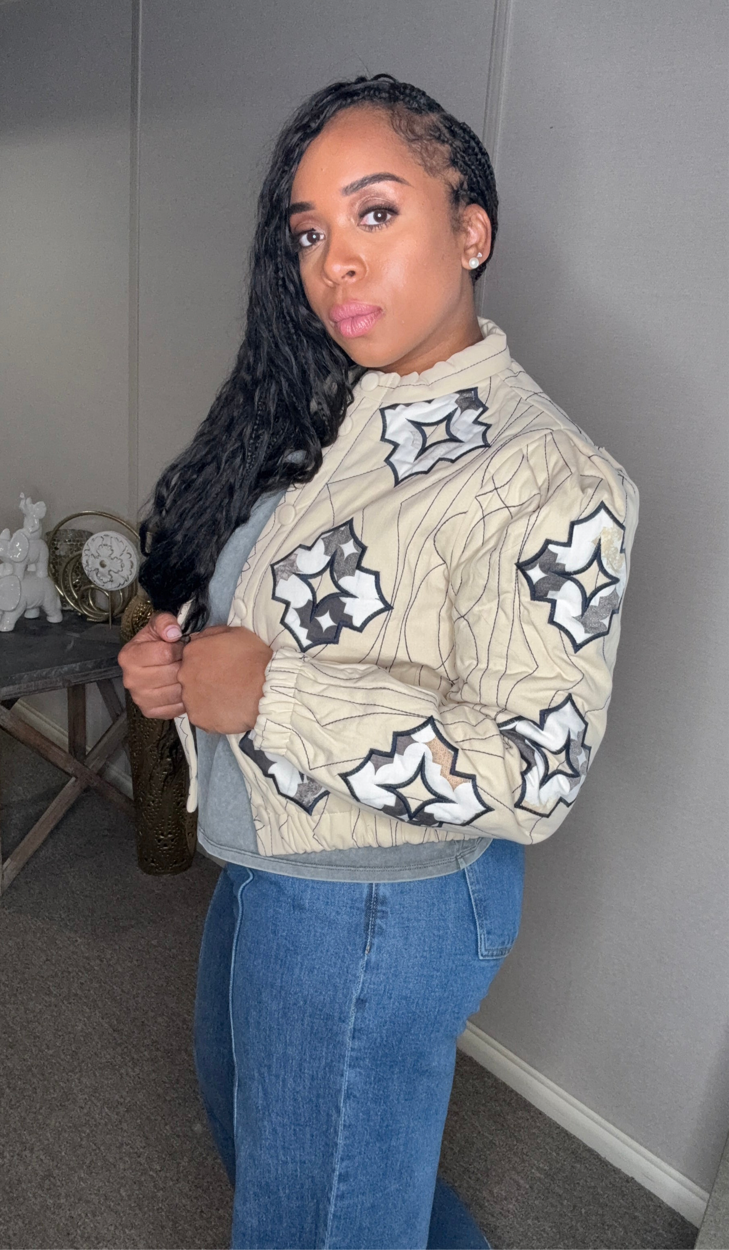 Aztec Quilted Jacket