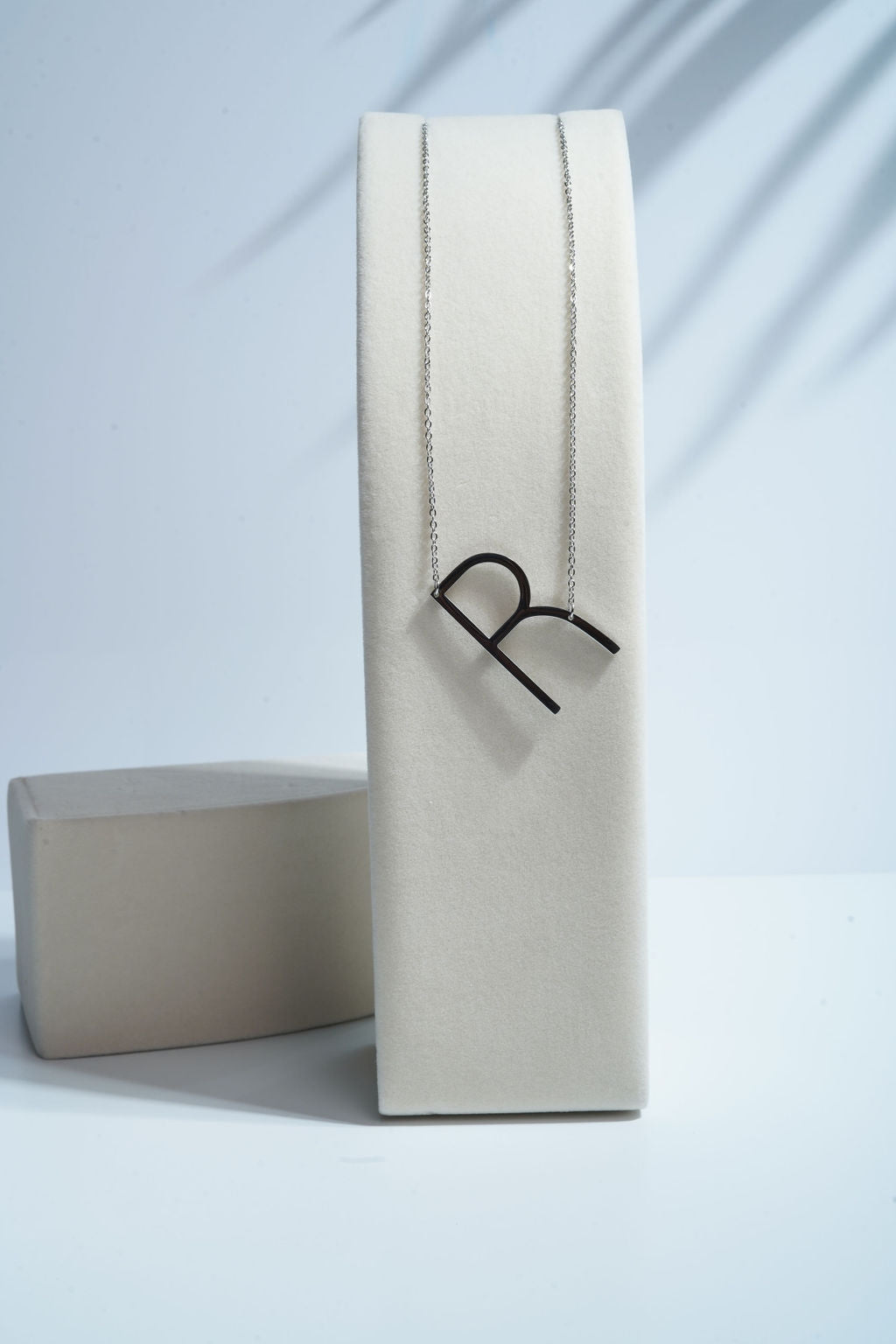 Large Initial Necklace