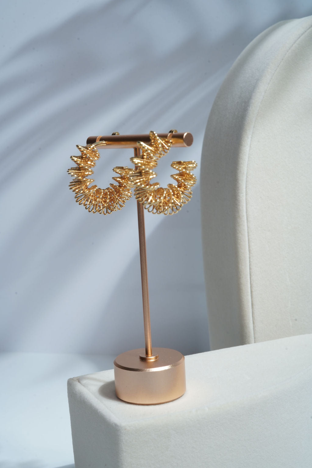 Spiral Hoop Earrings