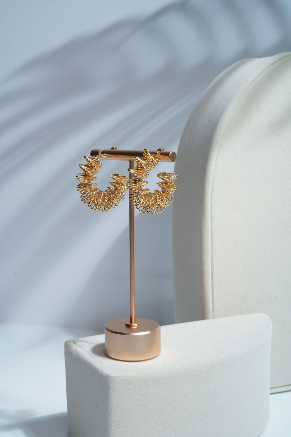 Spiral Hoop Earrings