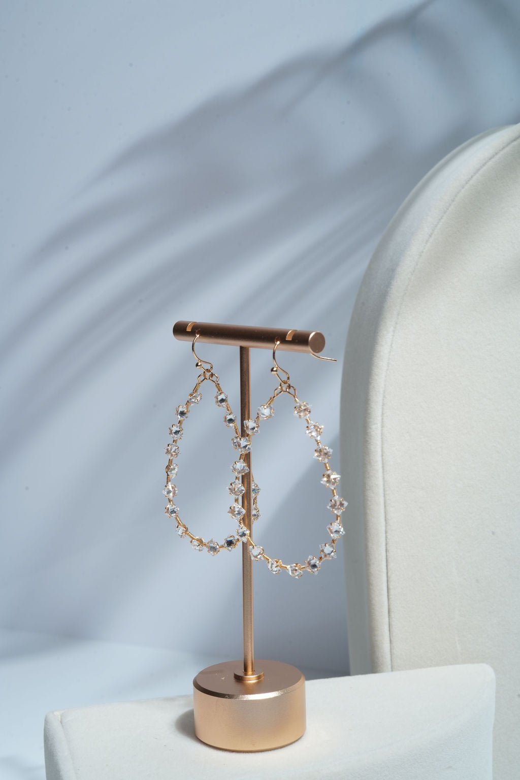 Diamond Teardrop Earrings