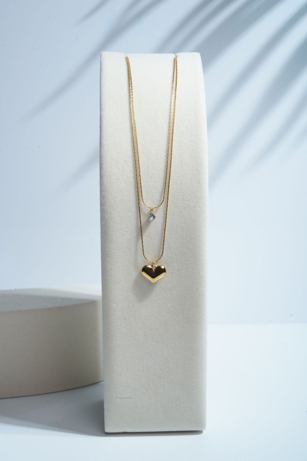 Diamond & Heart Necklace