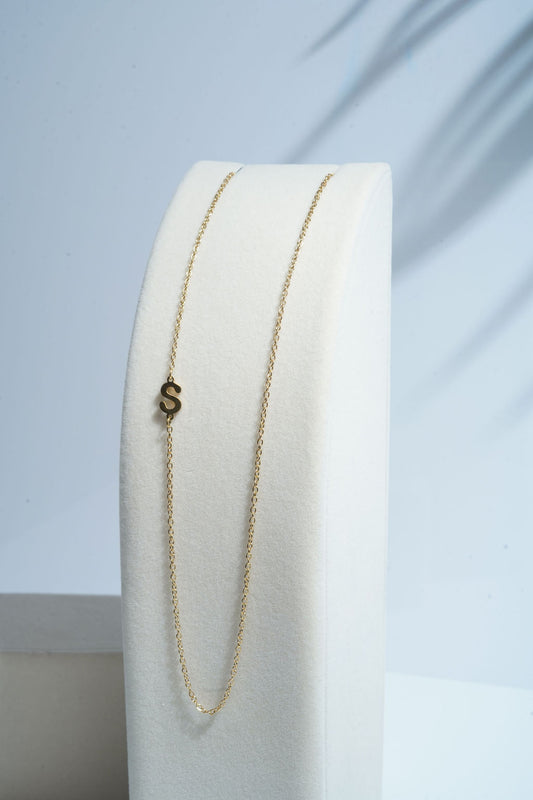 Dainty Initial Necklace