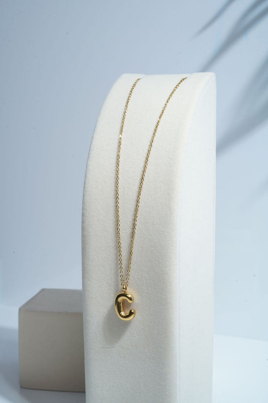 Balloon Initial Necklace