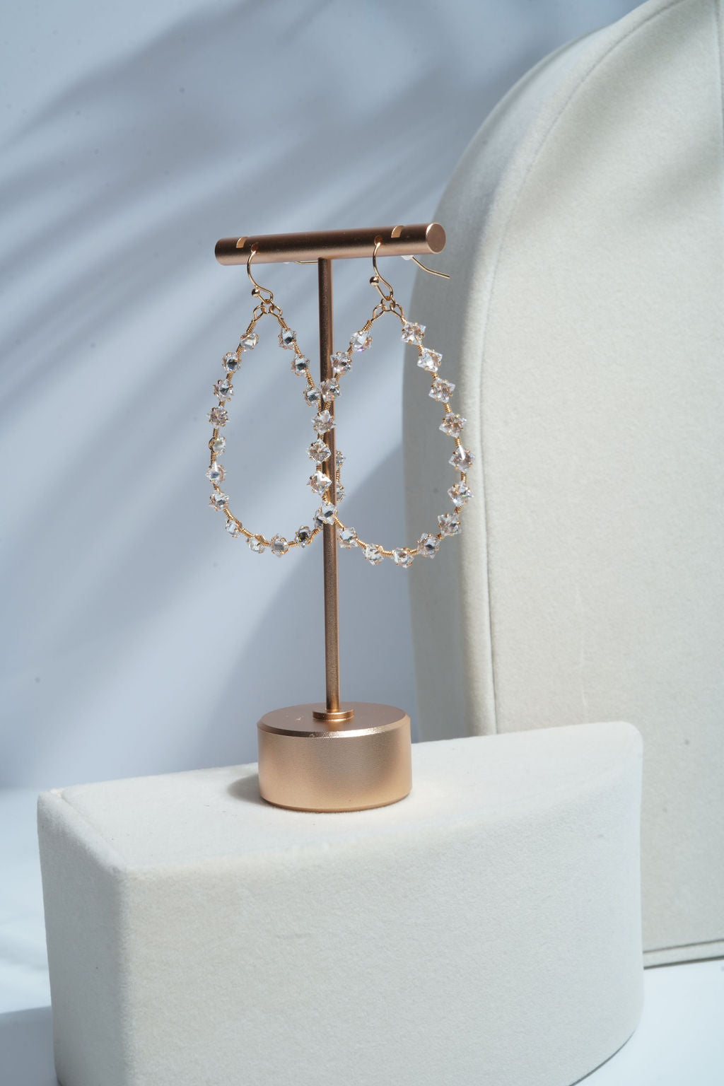 Diamond Teardrop Earrings